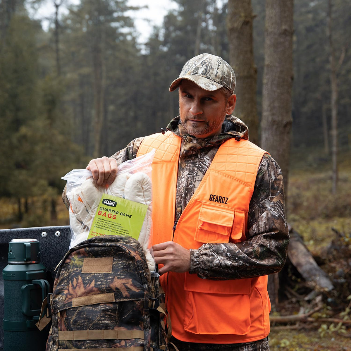 GearOZ Elk Game Bags Hunter Meat Bag for Caribou/Deer/Moose Hunting 5-Pack