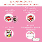 Buy now Ed Hardy Perfume for Women, Eau De Parfum Spray with Warm Amber Notes, 3.4 fl oz at indiglob india