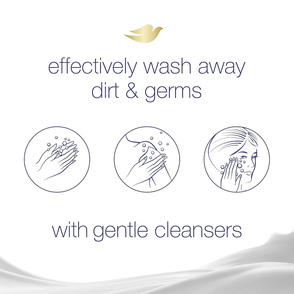 Buy now Dove Beauty Bar Gentle Skin Cleanser Moisturizing, 3.75 oz, 6 Bars at indiglob india