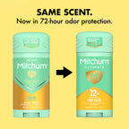 Mitchum Women 72H Protection Antiperspirant Deodorant, Pure Fresh, 2 pk | Antiperspirant deodorant for women with up to 72hr odor protection. Invisible solid. Pure Fresh scent.
