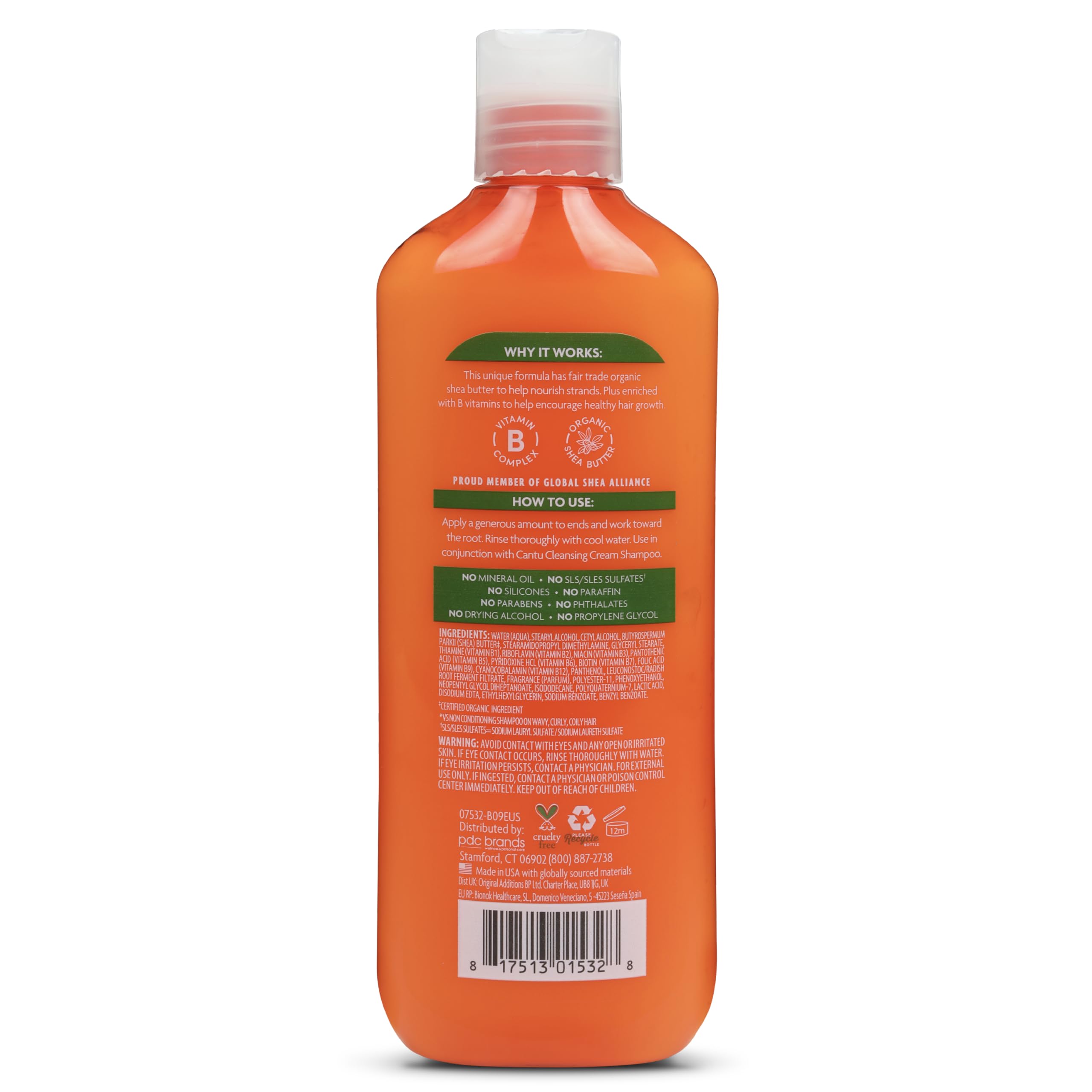 Cantu Shea Butter for Natural Hair Hydrating Cream Conditioner, 13.5 Ounce (07532-12/3EU)