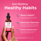 MARYRUTH'S Organic Vitamin B Complex, Biotin, Vitamin B12, Niacin, Folate | B Vitamins Complex, Biotin, Vitamin B12, Niacin, Folate