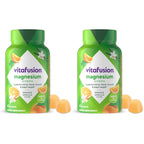 Vitafusion Magnesium Citrate Gummy | 165mg | 60 Gummies | for Adult Women & Men | Orange Vanilla Flavor | Gluten-Free Vitamin Supplement