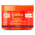 Cantu Coconut Curling Cream for Natural Hair with Pure Shea Butter, 12 oz (Pack of 2)