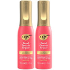 OGX Bond Protein Repair 450°F Heat Protect Spray, 6.5 fl. oz | Weightless Repair Mist, Nonstop Damage Protection*, All Hair Types, Heat Spray, Preps Hair for Styling