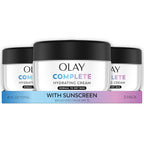 Buy now Olay Face Moisturizer Complete All Day UV Moisture Cream with Sunscreen SPF 15, Normal Skin, 2 Fl Oz (Pack of 3) at indiglob india