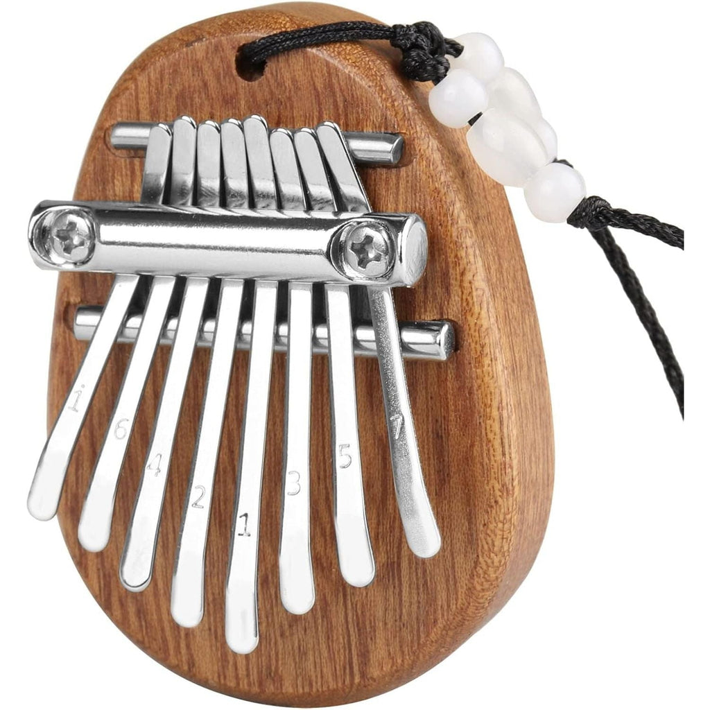 Buy now Mr.Power Cute Kalimba Marimba Portable Finger Thumb Piano for Beginners (8 Keys, Natural Wood) Default at indiglob india