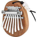 Buy now Mr.Power Cute Kalimba Marimba Portable Finger Thumb Piano for Beginners (8 Keys, Natural Wood) Default at indiglob india