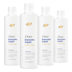 Dove Shampoo 4 Pack Intensive Repair for Damaged Hair with Bio-Protein Care Technology and Amino Serum 28 Fl Oz