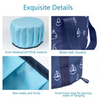 Collapsible Bucket for Soaking Feet, Portable Travel Foot Bath Tub, Foot Soaking Bath Basin Portable, Foot Spa Soaking Feet Home Pedicure Basin Outdoor Camping
