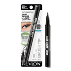 Buy now REVLON ColorStay Lash Serum + Liner, Waterproof Eyeliner, Healthier Looking Eyelashes, Smudge-Resistant Flexible Brush Tip, 001 Blackest Black at indiglob india