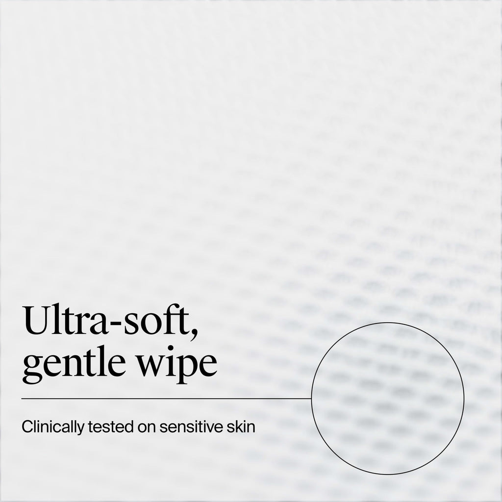 Neutrogena Gentle Facial Cleansing Wipes, Fragrance Free, 25 ct | Ultra-Soft Micellar Cleansing Wipes for Effortless Cleansing Made Gentle, Fragrance Free Face Wipes for Sensitive Skin