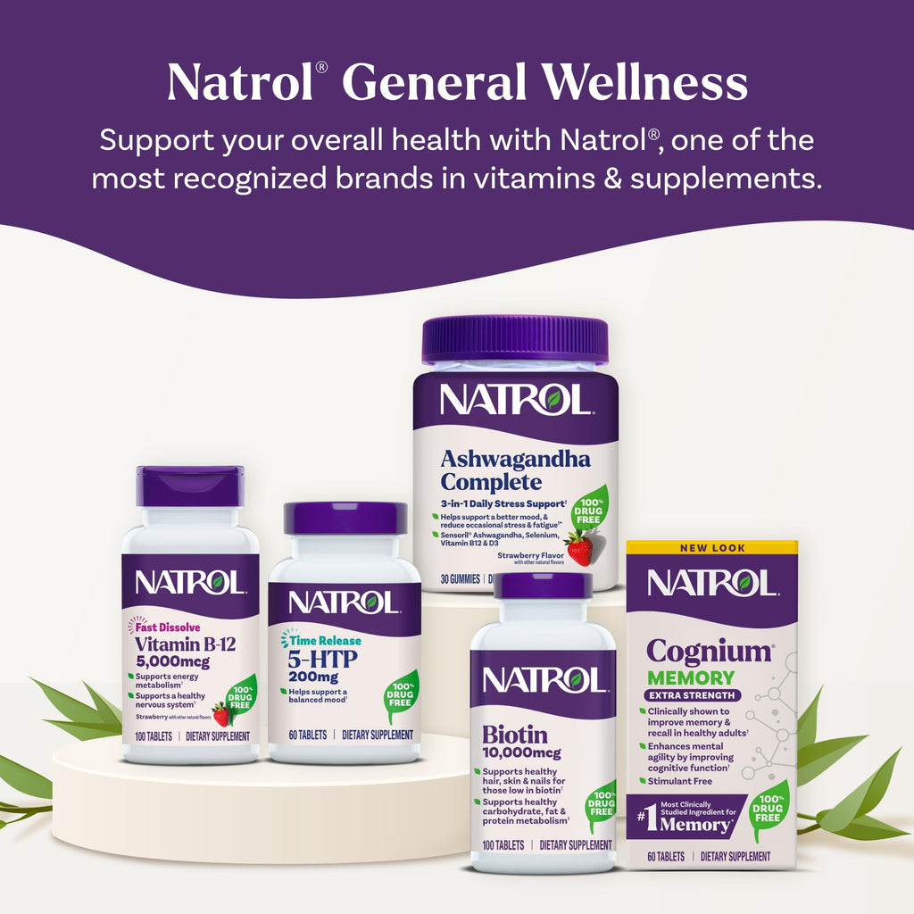 Natrol JuiceFestiv Vitamins and Supplements, 60 Capsules (2-Count) | For Nutrition & Well-being, Antioxidants for Cellular Health, Daily Fruit & Veggie Capsules, 120 Capsules, 30 Day Supply