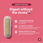 Physician's CHOICE Digestive Enzymes for Bloating & Digestion - Fast-Acting 16 Enzyme Formula with Organic Prebiotics & Probiotics for Gut & Digestive Health - Meal Time Discomfort Relief - 90 CT