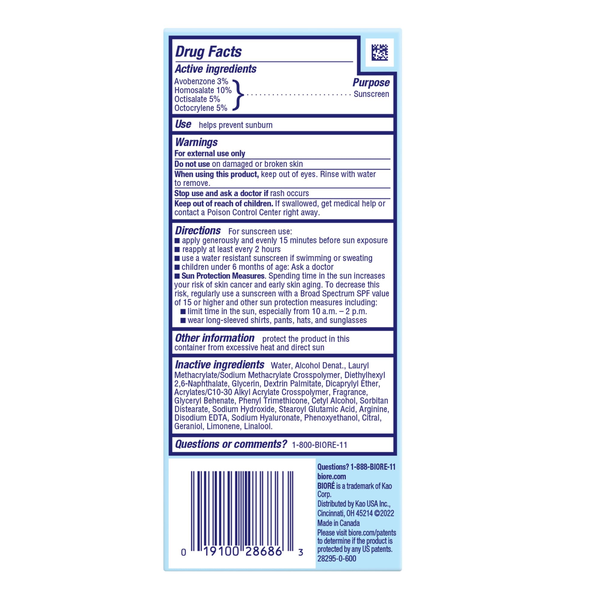 Biore UV Aqua Rich Moisturizer SPF 50 Facial Sunscreen, 1.7 fl oz | Oil-Free Daily Face Sunscreen, Hyaluronic Acid, Lightweight, Non-Comedogenic, Dermatologist Tested, Sensitive Skin