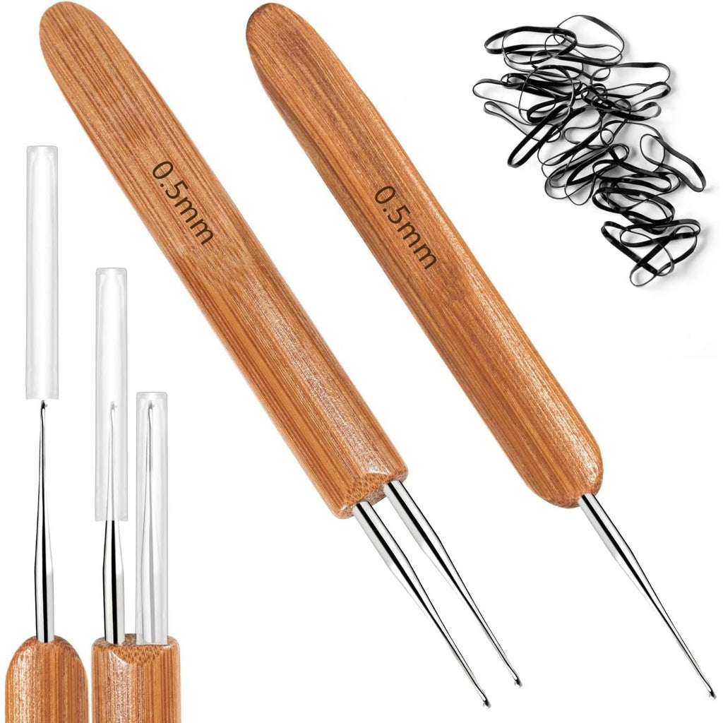 Buy now Dreadlocks Crochet Hooks, Crochet Hooks for Dreadlocks, Dread Locks Crochet Loc Needle for Braid Craft 0.5mm (1 Hook and 2 Hooks) Default at indiglob india