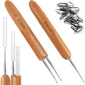 Buy now Dreadlocks Crochet Hooks, Crochet Hooks for Dreadlocks, Dread Locks Crochet Loc Needle for Braid Craft 0.5mm (1 Hook and 2 Hooks) Default at indiglob india