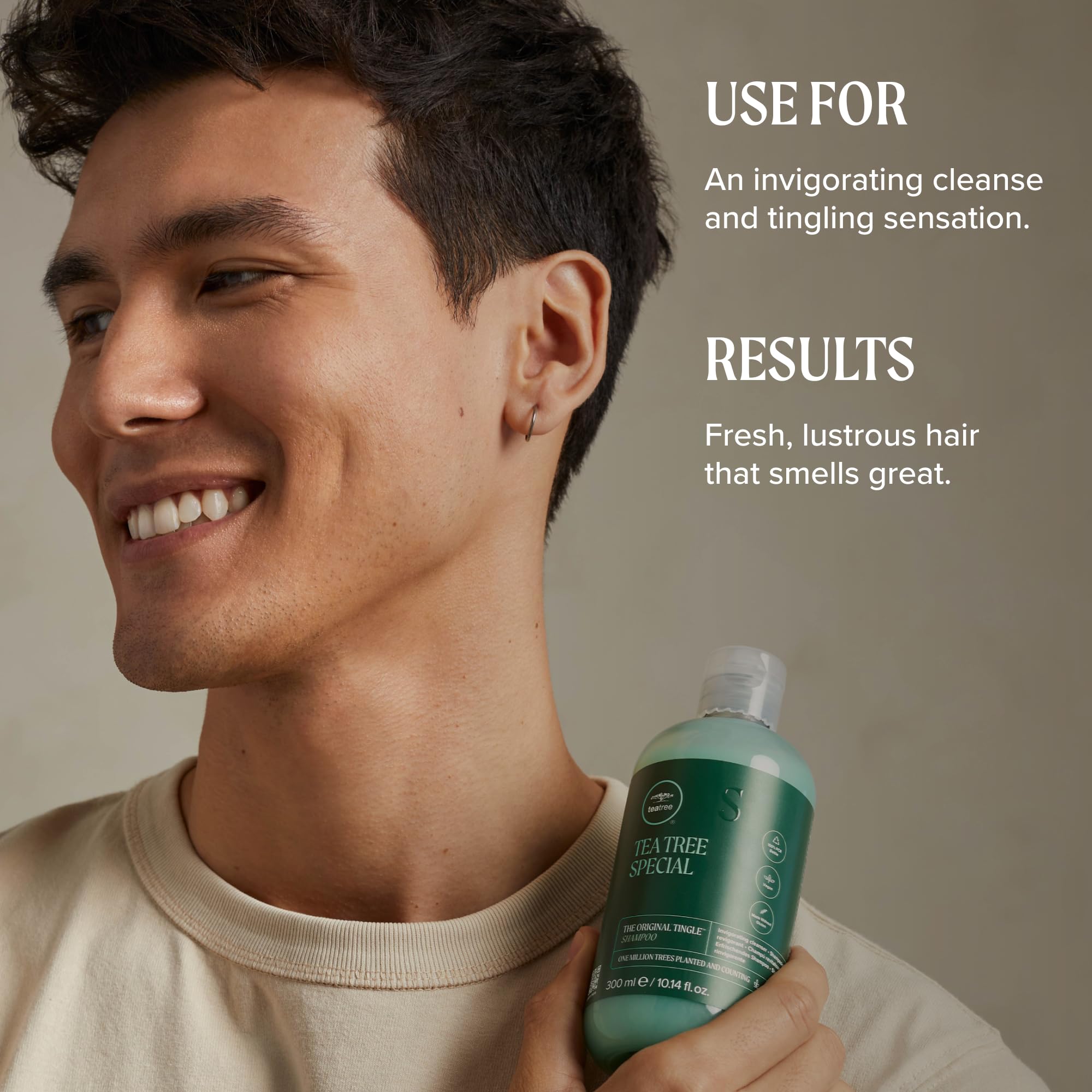 Tea Tree Special Shampoo, Deep Cleans, Refreshes Scalp, For All Hair Types, Especially Oily Hair