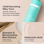 Buy now PaulaÆ’??s Choice Calm Nourishing Milky Toner for Sensitive Skin, Calms + Soothes Redness, Suitable for Rosacea-Prone & Eczema-Prone Skin, Fragrance-Free, 4 Fl Oz. at indiglob india
