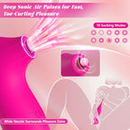 2 in 1 Clit Sucker High Frequency Clitoris G Spot Bullet Wand Vibrator, Suction Vibrator, Women Couples Adult Sex Toys, APP Remote Control Sucking Vibrator, Female Powerful Clitoral Nipple Stimulator