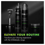 GilletteLabs Rapid Foaming Shave Gel for Men, 7oz (Pack of 2)