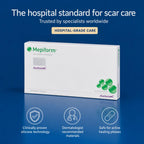 Mepiform Scar Reduction Dressing 4x7inch 10x18cm 5/pk From Spain