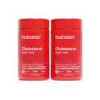 HumanN Cholesterol Health Daily Capsules, Lipid, & Liver Support, 60 Ct | Aged Black Garlic & Citrus Bergamot Extract, Clinically Studied Ingredients, Non-GMO, Once Daily, For Adults, Made in USA