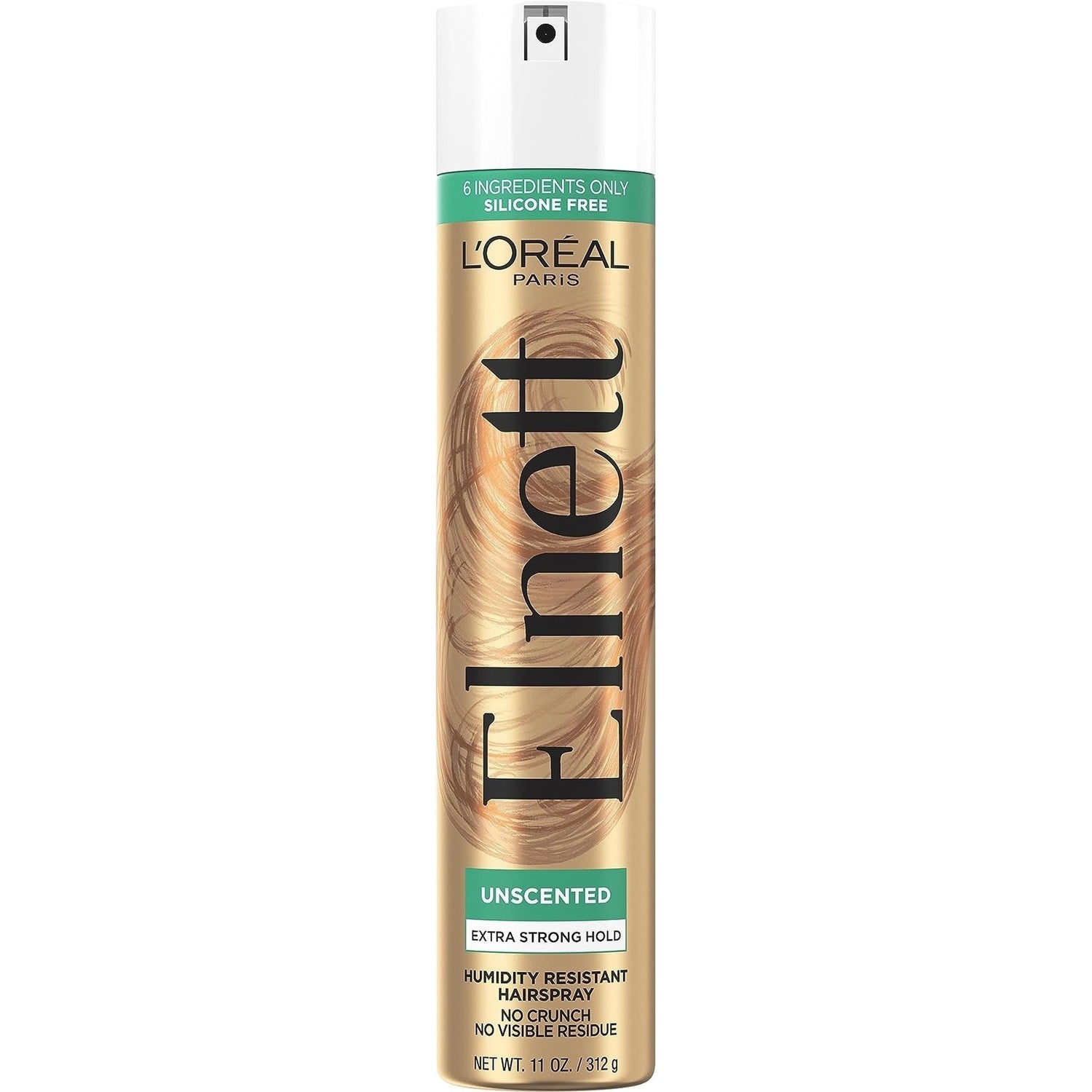 L'Oreal Paris Elnett Satin Hairspray Extra Strong Hold Travel Size 2.2 Ounce (1 Count) (Packaging May Vary)