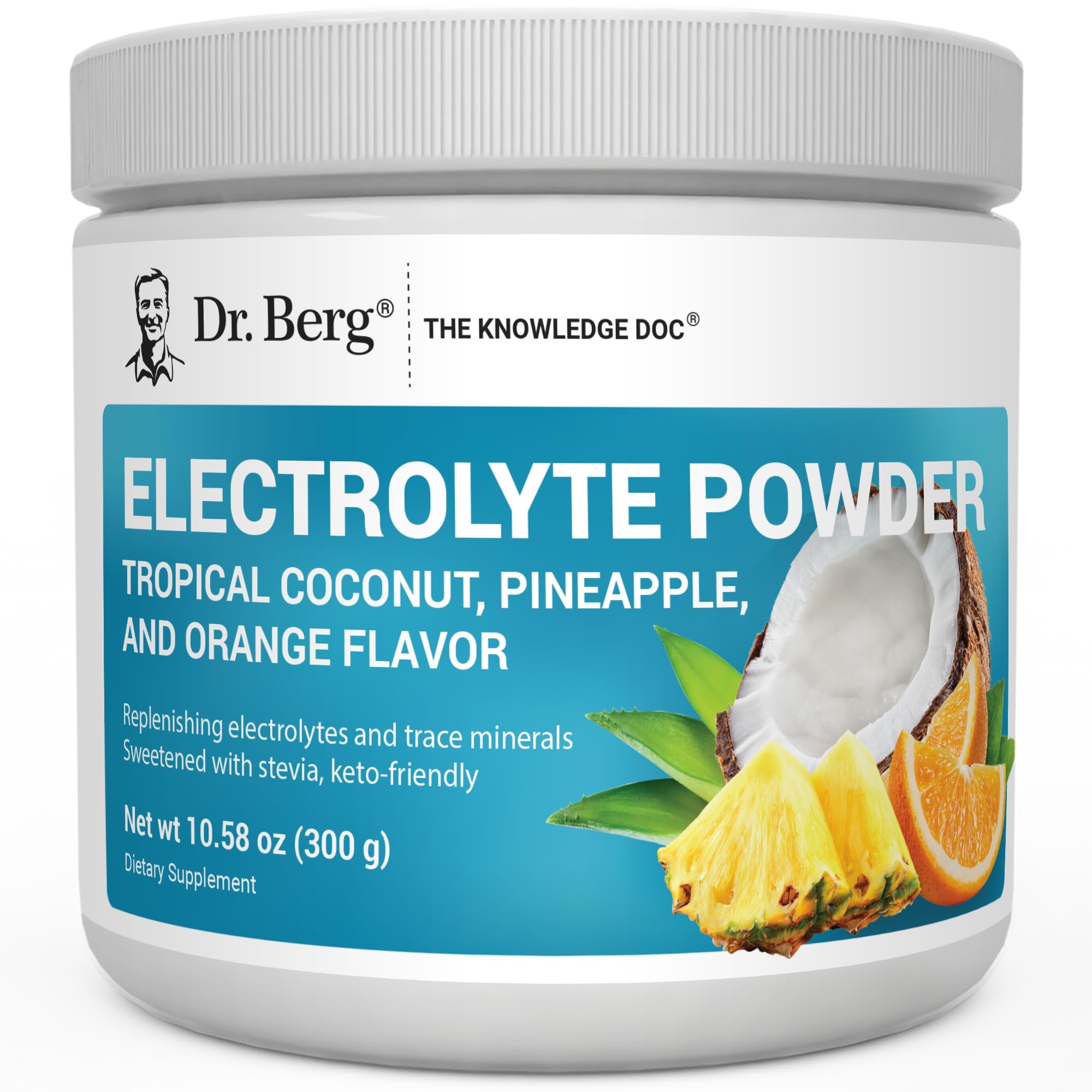 Buy now Dr. Berg Zero Sugar Hydration Keto Electrolyte Powder - Enhanced w/ 1000 mg of Potassium & Real Pink Himalayan Salt (NOT Table Salt) - Raspberry & Lemon Flavor Hydration Drink Supplement - 50 Servings at indiglob india