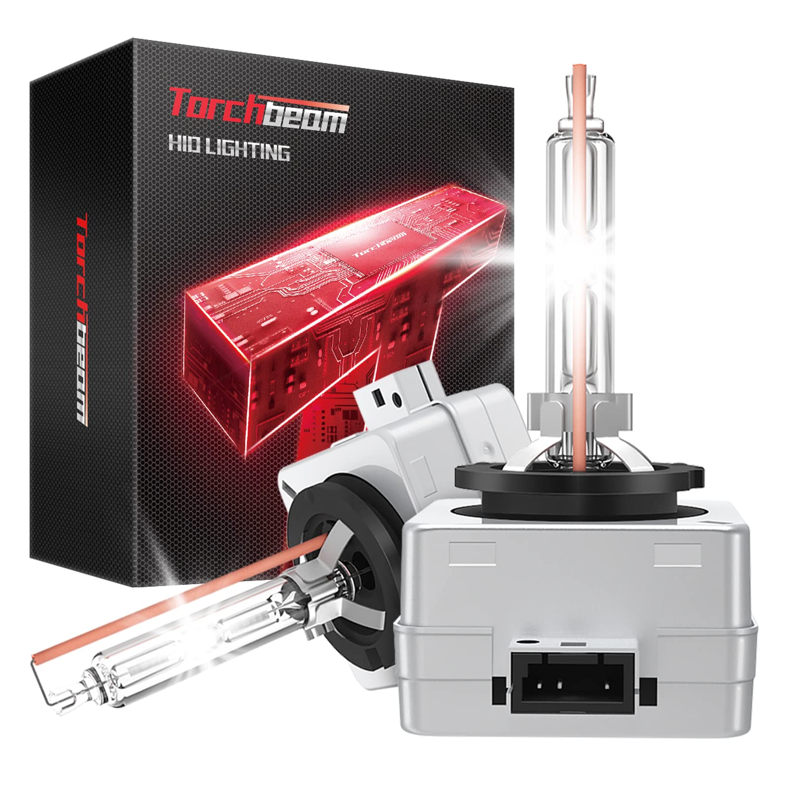 Buy now Torchbeam D3S HID Bulbs, 6000K Cool White, 35W 66340 42403 42302 (42403C1) Replace HID Xenon Bulbs, (Not fit Halogen Assembly), Pack of 2 D3S at indiglob india