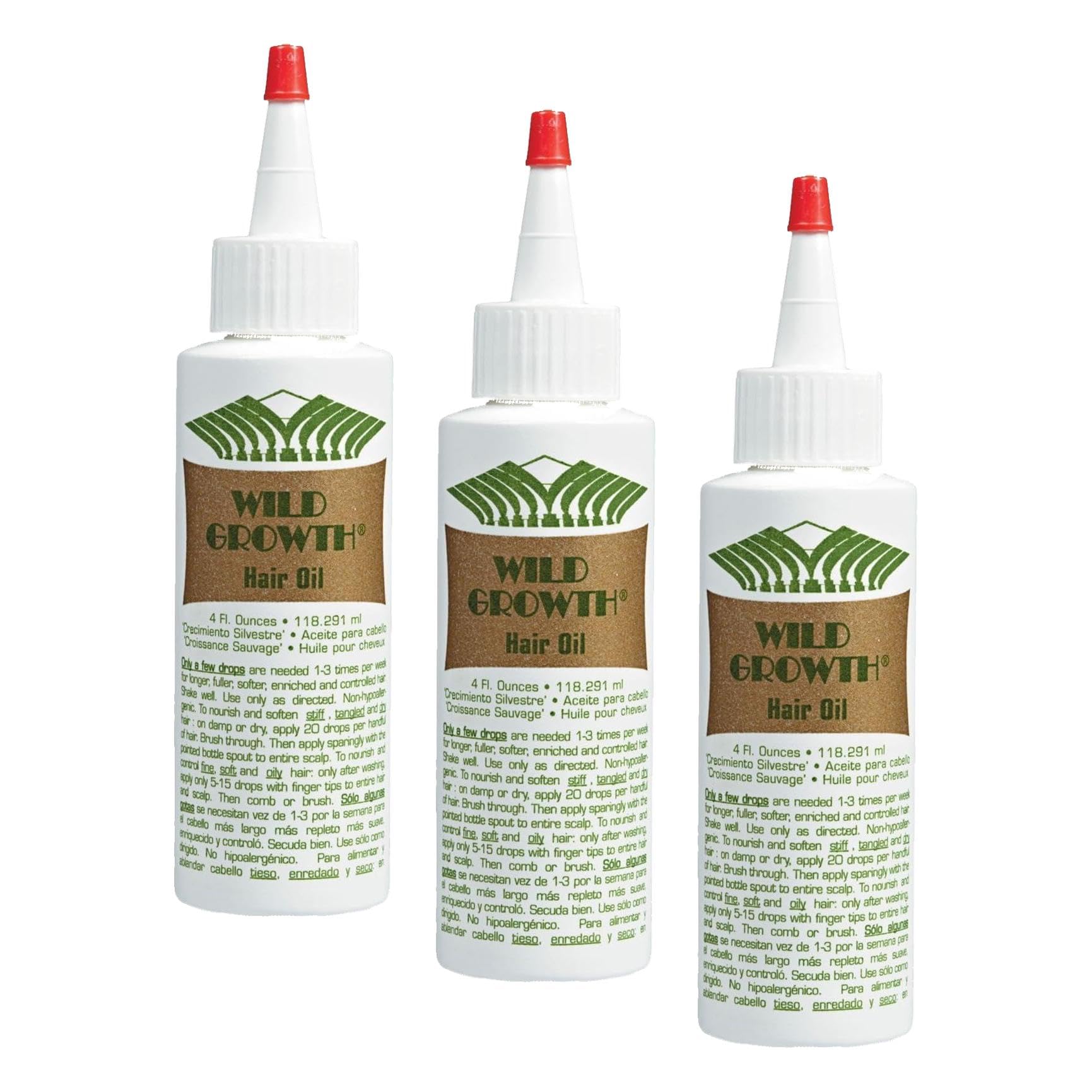 Wild Growth Hair Oil 4 Oz