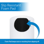 RMS Deluxe Sock Aid - Socks Helper with Foam Handles for Regular Socks