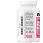 Micro Ingredients Pure Methylated Multivitamin for Women, 240 Capsules | 32-in-1 Formula with Vitamin B, C, D + Iron, Methylfolate & More | Supports Women 's Daily Wellness | Filler Free, Non-GMO