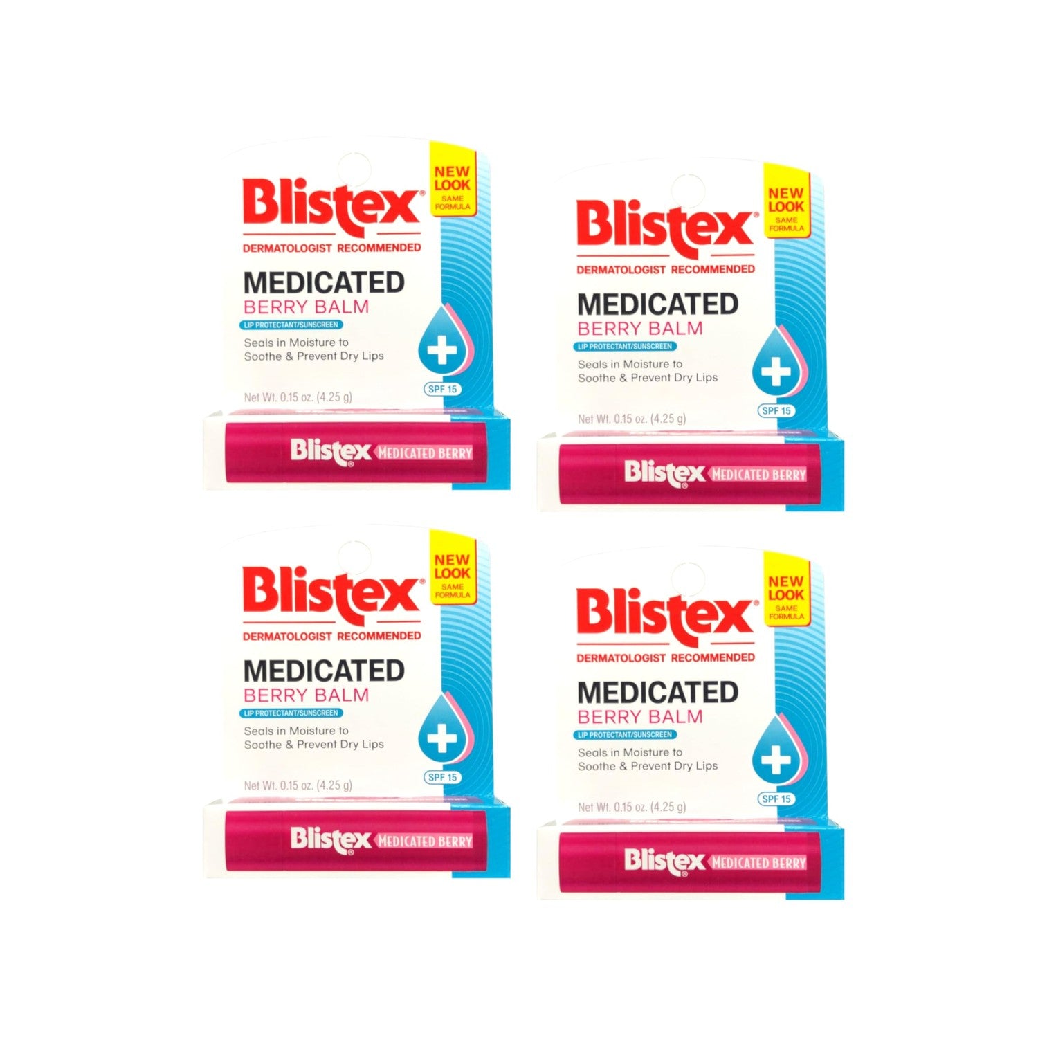 Buy now Blistex Medicated Berry Balm, 0.15 Ounces (Pack of 4) at indiglob india