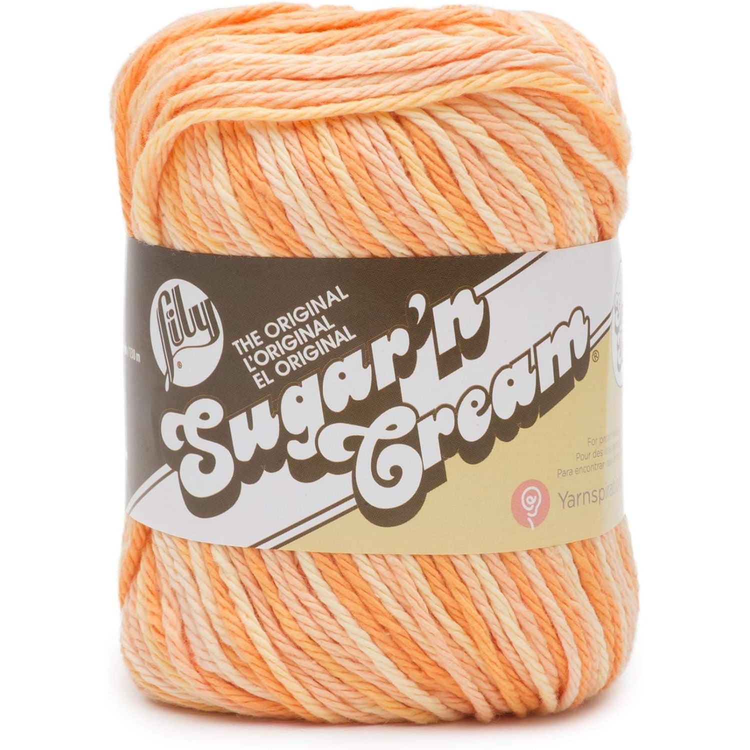Buy now Lily Sugar'n Cream Super Size Ombres Yarn, 3 oz, Potpourri, 1 Ball 3 oz Small Ball Soleil Ombre at indiglob india