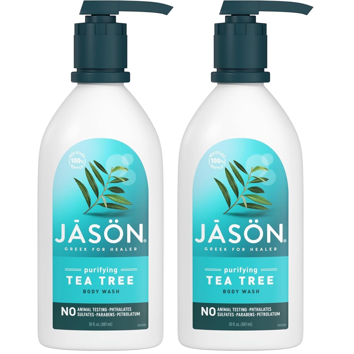 Buy now JASON Tea Tree Purifying Body Wash, For a Gentle Feeling Clean, 30 Fluid Ounces 30 Fl Oz (Pack of 2) Tea Tree at indiglob india
