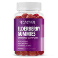 Sambucus Elderberry Gummies with Vitamin C & Zinc, Berry, 30 Servings | Vegan, Non-GMO, Gluten Free Elderberry Gummies, 100mg Extract Per Serving for Immune Support and Wellness Defense, 60 Count