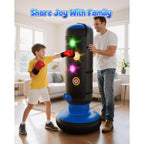 HopeRock Punching Bag for Kids,Boxing Set with Scoring, Light, Music