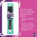 Buy now Goody x Total Texture Smoothing Brush - Vegan Boar Bristles Help Condition and Smooths Hair Cuticles for Enhanced Shine Shine - For Natural and Textured Hair - Non-Slip Grip at indiglob india