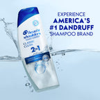 Head & Shoulders Classic Clean 2-in-1 Anti-Dandruff Shampoo and Conditioner, Travel Size, 72-Hour Protection, 8.45 fl oz