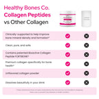 Collagen Peptides Powder, FORTIBONE®, Hydrolyzed, Gluten Free, 30 Servings | Bone Builder Hydrolyzed Collagen Powder For Women And Men, Dairy Free, Unflavored For Coffee, Smoothies Or Water Daily
