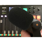 Buy now PodMic Pop Filter Foam Cover - Mic Windscreen Wind Cover Customized for Rode PodMic USB Versatile Dynamic Broadcast Microphone to Blocks Out Plosives at indiglob india