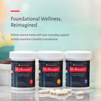 MyReuteri™ 10 Billion CFU Probiotic – Foundational-Strength L. reuteri LRDR™ + FOS Prebiotic – by Dr. William Davis – Makes Yogurt-Like Superfood – 30 Veg Capsules