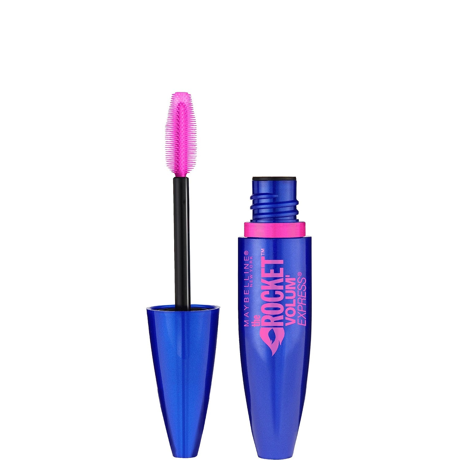 Maybelline Volum' Express The Rocket Volumizing Washable Mascara, Blackest Black, 1 Count