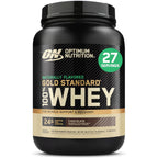 Buy now Optimum Nutrition Gold Standard 100% Whey Protein Powder, Banana Cream, 5 Pound (Packaging May Vary) at indiglob india