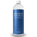 Ancient Minerals Magnesium Oil Spray, Zechstein Chloride, 8oz | Pure Zechstein magnesium chloride topical spray for skin. Fast-absorbing magnesium mist. 8 fl oz.