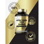 Carlyle Nitric Oxide Supplement 3000mg | 120 Capsules