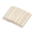 Amazon Essentials Manicure Sticks, Medium Length, 100 Count, Orange, Solid (Previously Amazon Basics)