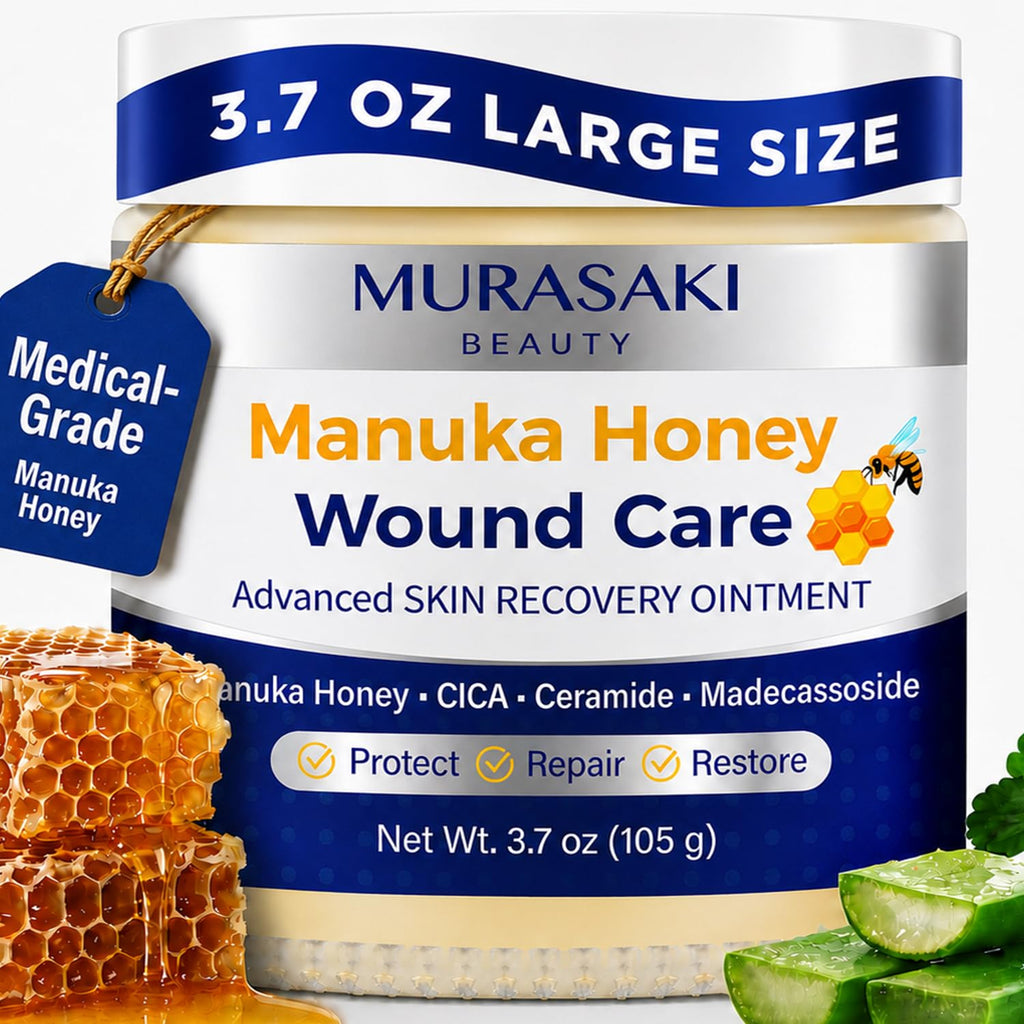 Manuka Honey Wound Care Skin Moisturizing Recovery Barrier Balm 3.7oz(105g)