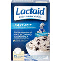 Buy now Lactaid Fast Act Lactose Intolerance Relief Chewables with Natural Lactase Enzyme (9000 FCC) to Prevent Gas, Bloating & Diarrhea Due to Lactose Sensitivity, On-The-Go, Vanilla Twist Flavor, 60 x 1 ct 60 Count (Pack of 1) at indiglob india